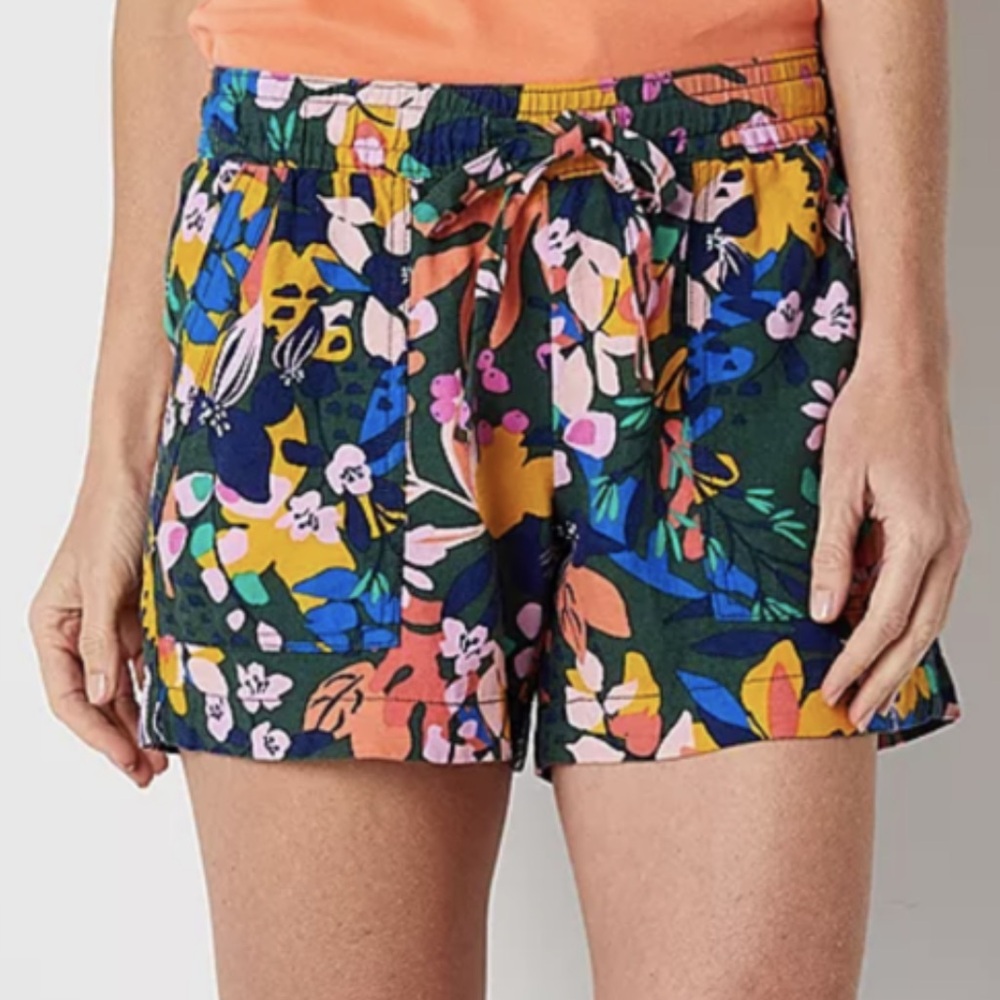 St. John’s Bay linen blend shorts XXL - Picture 7 of 7